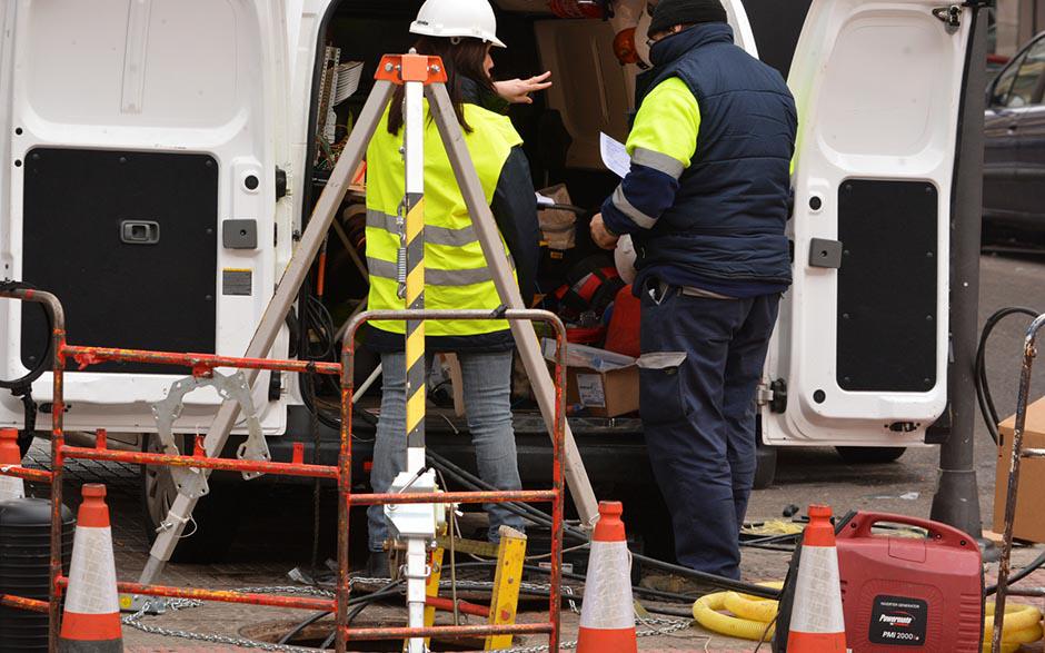 camion à vidange Noisy-le-Roi